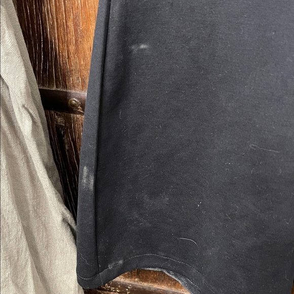 TWO Dresses | Zara Dress Bundle Linen Blend Midi Dress & Long Sleeve Maxi Med - Picture 10 of 12